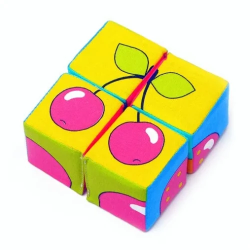 Кубики "Собери картинку" Ягоды, фрукты, овощи купить в Кишиневе