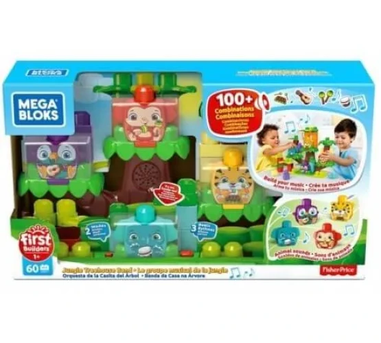 Музыкальный конструктор Mega Bloks  "Домик на дереве" купить в Кишиневе