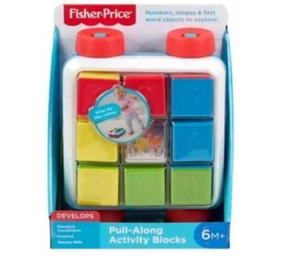 Игрушка-каталка Fisher-Price "Яркие кубики" купить в Кишиневе