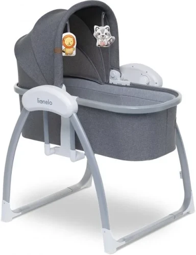 Кроватка-качалка Lionelo Figgy Grey Stone купить в Кишиневе