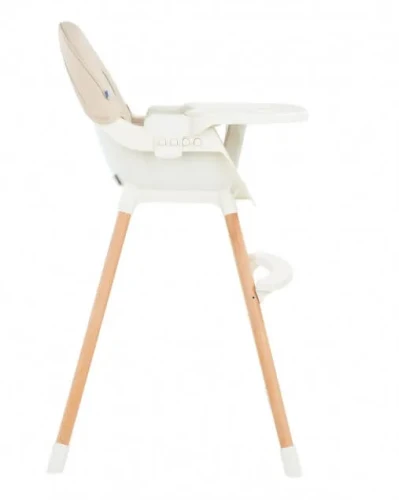 Scaun de masa 2 in 1 KikkaBoo Nutri Wood Beige cumpăra în Chișinau
