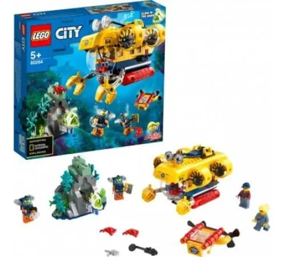 Constructor Lego City "Ocean: Submarine Research" (286 el.) cumpăra în Chișinau