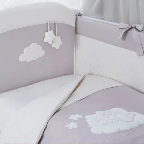 Lenjerie de patut 6 piese Perina Bambino Gri cumpăra în Chișinau