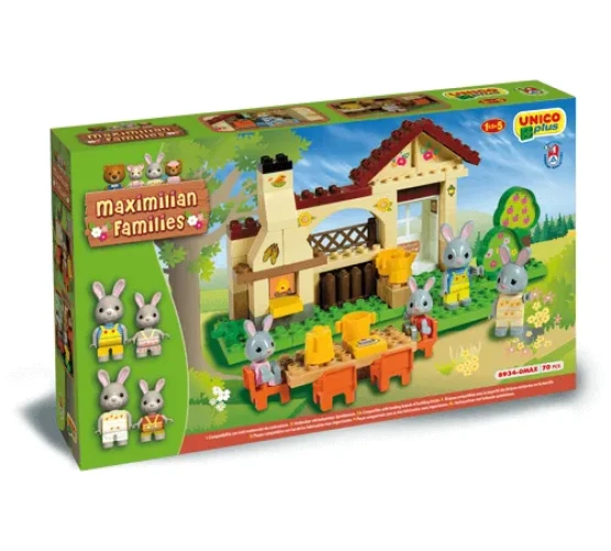 Конструкторы Androni Giocattoli Maximilian Families Кафе, 70 элементов купить в Кишиневе