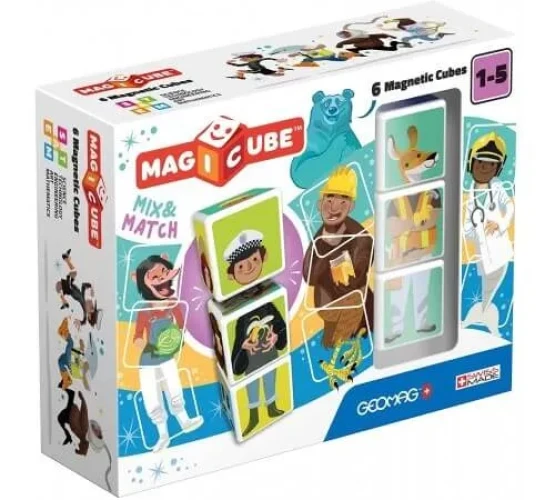 Магнитные кубики Geomag "Magicube Mix & Match" (6 шт.) купить в Кишиневе