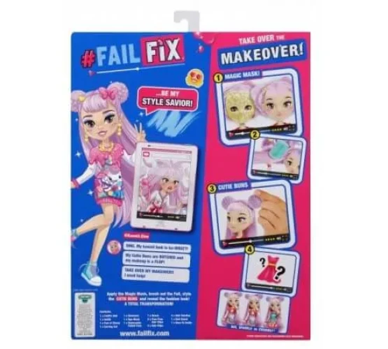 Игровой набор с куклой Fail Fix Total Makeover "Kawaii" купить в Кишиневе