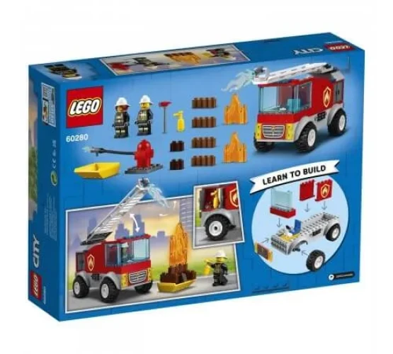 Constructor Lego City "Camion de pompieri cu scară" (214 el.) cumpăra în Chișinau