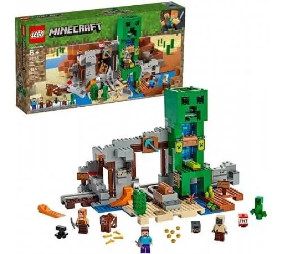 Constructor Lego Minecraft "Creeper Mine" (834 el.) cumpăra în Chișinau