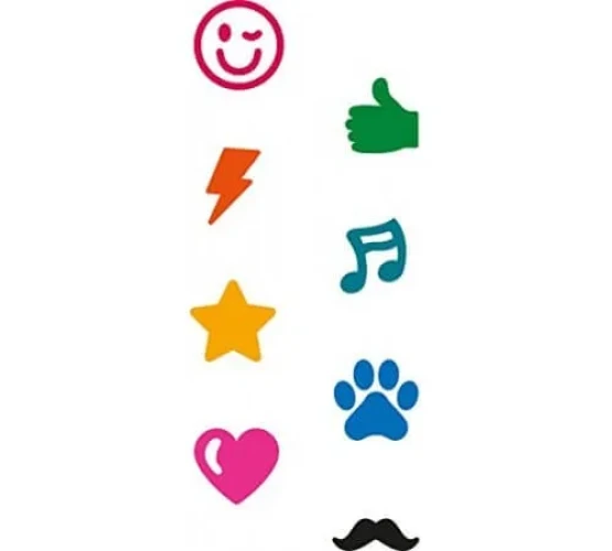 Смываемые фломастеры-штампы Crayola (8 шт.) купить в Кишиневе