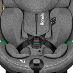Scaun auto 40-150 cm (I-Size) Isofix Lionelo Harmony Grey Concrete Bamboo, rotativ 360 cumpăra în Chișinau. Foto 9