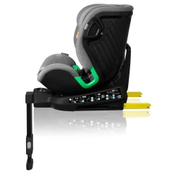 Scaun auto 40-150 cm (I-Size) Isofix Lionelo Harmony Grey Concrete Bamboo, rotativ 360 cumpăra în Chișinau. Foto 10