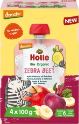 Пюре Holle Bio Organic из яблока-банана-свеклы (6 мес+), 4x100 г купить в Кишиневе. Фото 1