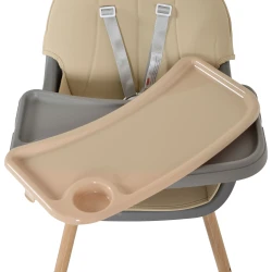 Стульчик для кормления 2 в 1 Moni Biscotti Beige купить в Кишиневе. Фото 8