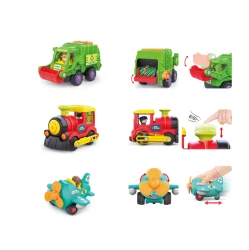 Set de mășinuțe Hola Toys Truck & Train & Plane, 3 buc. cumpăra în Chișinau. Foto 2