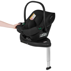 Комплект автолюлька 40-87 см и база Isofix (I-Size) Lionelo Astrid Beige Sand Plus Black Onyx купить в Кишиневе. Фото 13