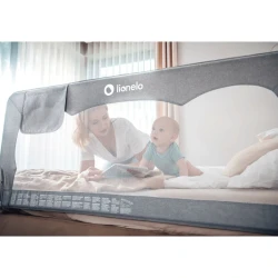 Защитный барьер на кровать Lionelo Hanna Black Onyx, 150 см купить в Кишиневе. Фото 7