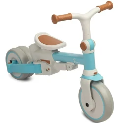 Трехколесные велосипеды 3 в 1 Caretero Faro Blue купить в Кишиневе. Фото 2