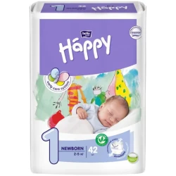 Scutece Bella Baby Happy Newborn 1 (2-5 kg), 42 buc. cumpăra în Chișinau. Foto 2