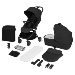 Коляска 2 в 1 Lionelo Sia Flex Black Onyx купить в Кишиневе. Фото 12