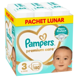 Подгузники Pampers Premium Care BOX №3 (6-10 кг), 180 шт. купить в Кишиневе. Фото 1