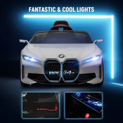 Машина на аккумуляторе KidsCar BMW i4 4x4 Белый купить в Кишиневе. Фото 6