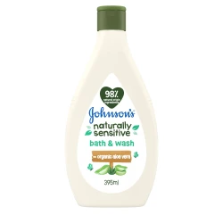 Sampon si gel de dus pentru copii Johnson's Baby Naturally Sensitive, 395 ml cumpăra în Chișinau. Foto 1