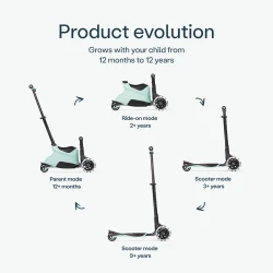 Самокат SmarTrike Xtend Ride-on Scooter Soft Green купить в Кишиневе. Фото 2