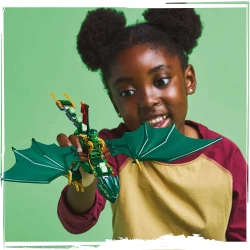 Set construcție Lego Ninjago Lloyd's Green Forest Dragon, 128 elemente cumpăra în Chișinau. Foto 7