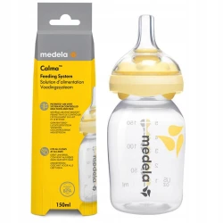 Бутылочка для кормления из пластика Medela Calma, 150 мл купить в Кишиневе. Фото 2