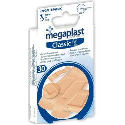 Пластырь Megaplast Classic Бежевый, 5 размеров, 30 шт купить в Кишиневе. Фото 1