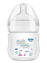 Бутылочка из пластика для младенцев WeeBaby, 125 мл купить в Кишиневе. Фото 1