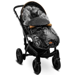 Зимний чехол для коляски Caretero Aspen Black, 95x45 см купить в Кишиневе. Фото 5