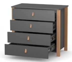 Комод Veres Monaco 900 Серый/дерево купить в Кишиневе. Фото 2
