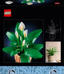Set construcție Lego Botanicals Peace Lily, 474 elemente cumpăra în Chișinau. Foto 2