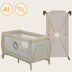 Манеж-кровать Lionelo Stefi Plus Beige Cappuccino купить в Кишиневе. Фото 6