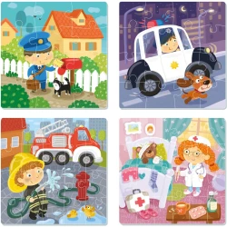 Puzzle Dodo 4 în 1 Profesii, 72 elemente cumpăra în Chișinau. Foto 2
