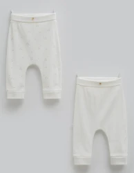 Pantaloni Caramell Love Time Ivory, 2 buc. (9-12L) cumpăra în Chișinau. Foto 1