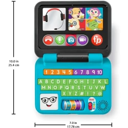 Интерактивная игрушка Fisher-Price Lets Connect Laptop RO купить в Кишиневе. Фото 3