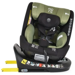 Автокресло 0-36кг Isofix Moni Serengeti Sky Green, поворотное 360 купить в Кишиневе. Фото 6