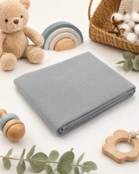 Пледик PernaMea Double Layer Grey, 110x110 см купить в Кишиневе. Фото 2