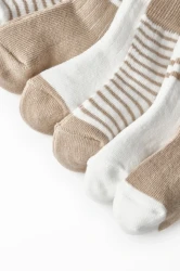 Ciorapei BabyCosy Beige & White, 6 buc. (12-24L) cumpăra în Chișinau. Foto 4