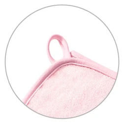Банное полотенце BabyOno Butterfly Pink, 100x100 см купить в Кишиневе. Фото 3