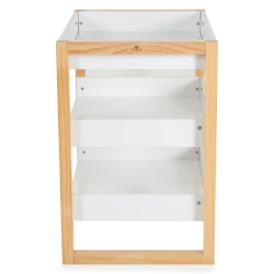 Пеленальный столик Moni Timber White, 82x54x80 см купить в Кишиневе. Фото 3