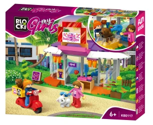 Конструктор Blocki MyGirls Pet Spa Спа для домашних животных, 161 элементов купить в Кишиневе. Фото 1
