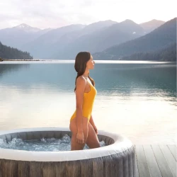 Jacuzzi Intex SPA Greywood Deluxe 196х71 cm, 795 litri, 4 persoane cumpăra în Chișinau. Foto 10