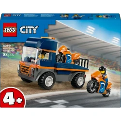 Конструкторы Lego City Motorcycle Transporter, 88 элементов купить в Кишиневе. Фото 1