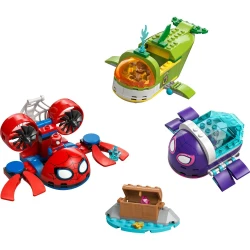 Set construcție Lego Marvel Spidey: Underwater Vehicles, 154 elemente cumpăra în Chișinau. Foto 3