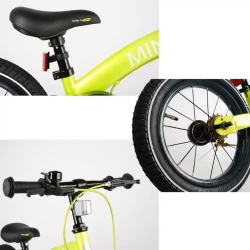 Bicicletă 3 in 1 QPlay Miniby Green, roți 14 cumpăra în Chișinau. Foto 3
