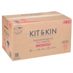 Подгузники Kit&Kin Hipoalergenice Eco XXL BOX №6 (14+ кг), 96 шт. купить в Кишиневе. Фото 5