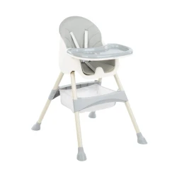Scaun pentru hranire 2 in 1 KikkaBoo Brie Grey cumpăra în Chișinau